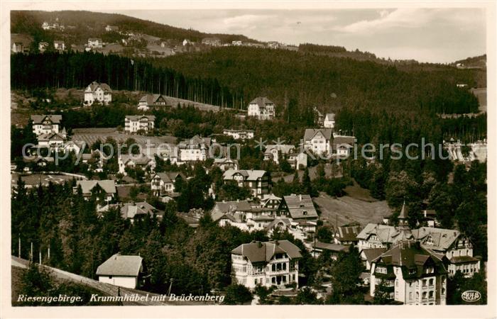 Krummhuebel Karpacz Riesengebirge PL mit Brueckenberg