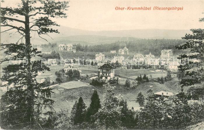 Ober-Krummhuebel Karpacz Riesengebirge PL Panorama