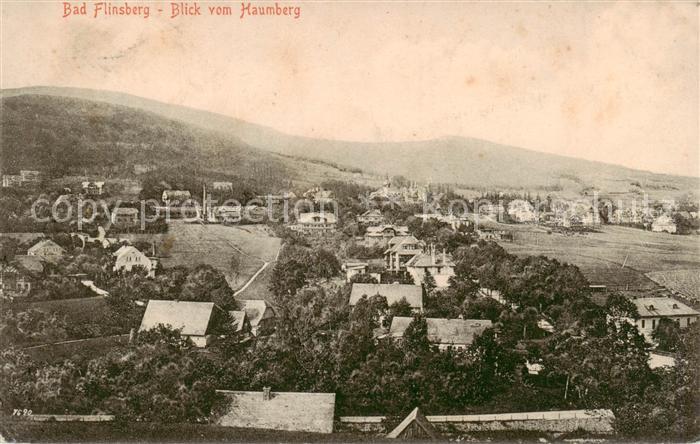 Bad Flinsberg Swieradow Zdroj PL Blick vom Haumberg Feldpost
