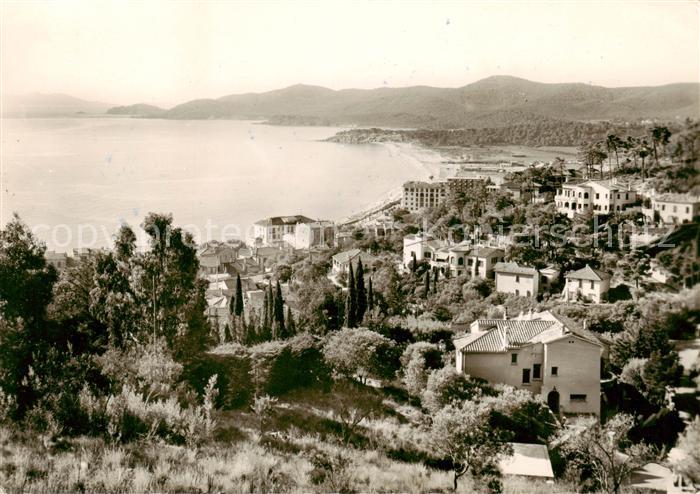 Le Lavandou Vue generale aerienne