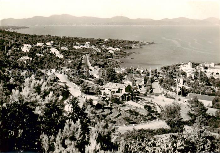 Calanques-des-Issambres 83 Var Vue generale aerienne au fond l'Esterel