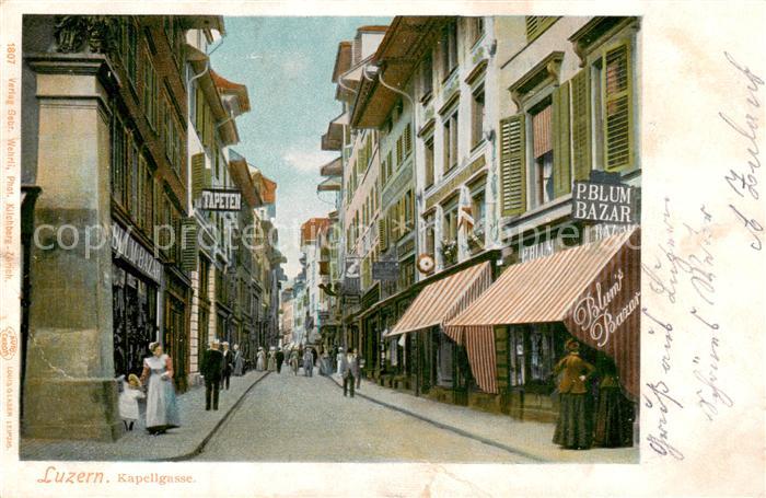 Luzern  LU Kapellgasse