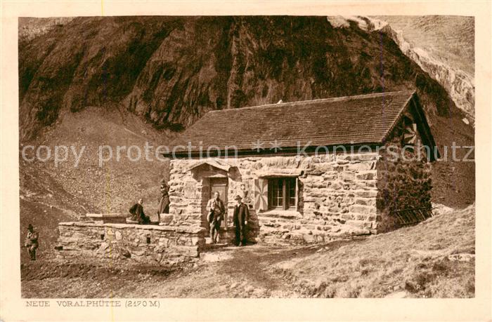 Voralphuette 2170m UR Ansicht