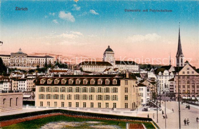 Zuerich ZH Universitaet mit Polytechnikum