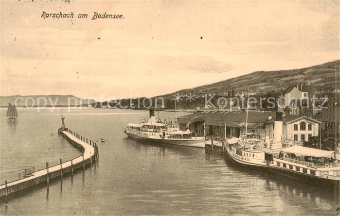 Rorschach Bodensee SG Panorama Feldpost