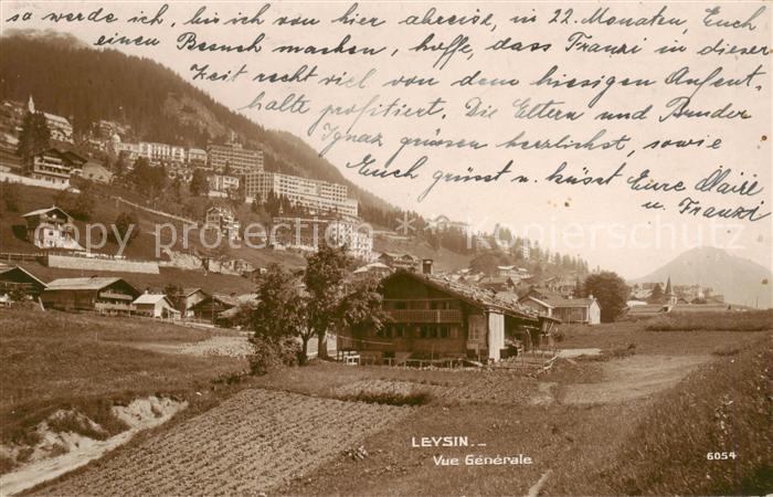 Leysin VD Vue generale