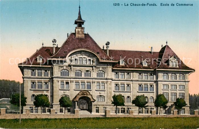 La Chaux-de-Fonds NE Ecole de Commerce