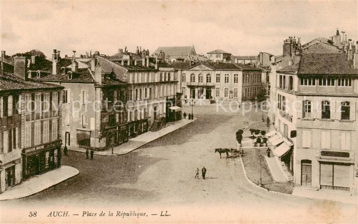 Auch 32 Gers Place de la Republique
