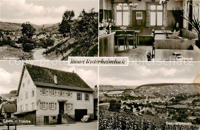 Unterheimbach Panorama Gasthaus zur Traube Gastraum