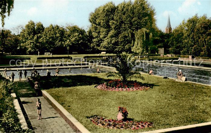 Werne  Lippe Muenster Westfalen Warmquellen Sole Freibad