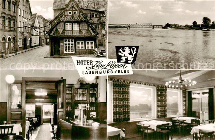 Lauenburg Elbe Hotel Zum Loewen Gastraeume Elbepartie