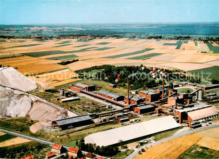 Bokeloh  Wunstorf Niedersachsen Fliegeraufnahme Kaliwerk Sigmundshall mit Tienbe
