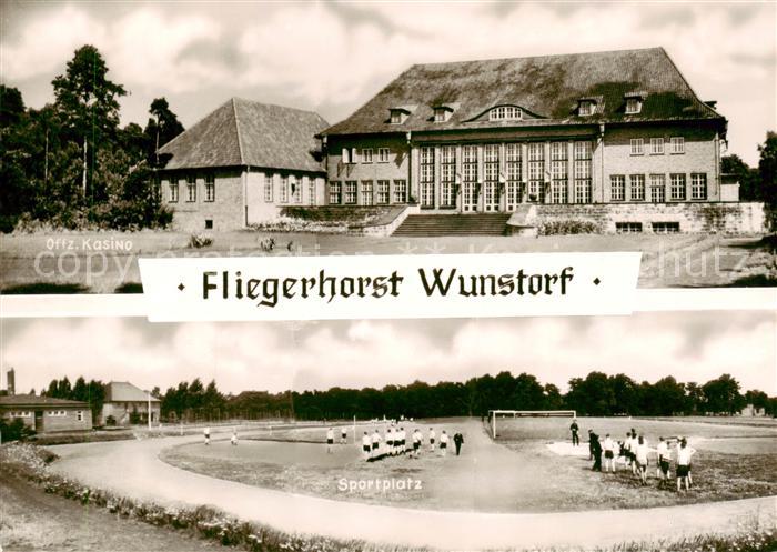 Wunstorf Fliegerhorst Offiziers Kasino Sportplatz
