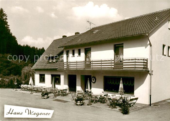 Niedermarsberg Cafe Restaurant Pension Haus Wegener