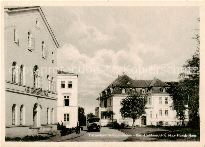 Heiligendamm Ostseebad Karl Liebknecht und Max Planck Haus