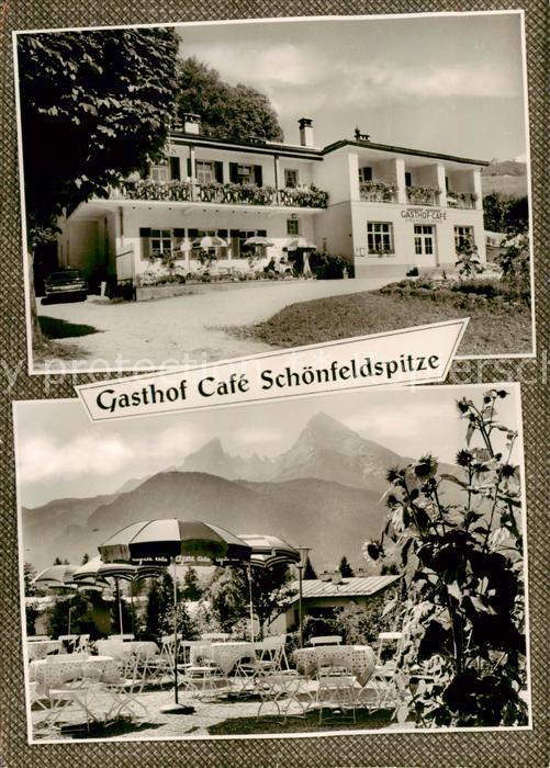Stanggass Berchtesgaden Gasthof Cafe Schoenfeldspitze Freiterrasse