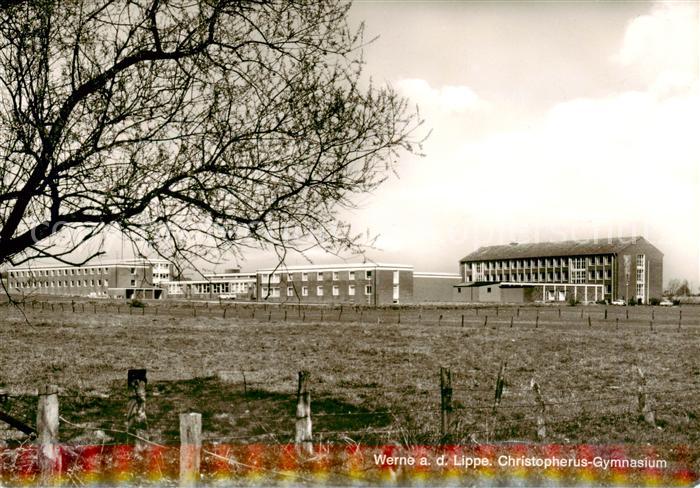 Werne  Lippe Muenster Westfalen Christophorus Gymnasium