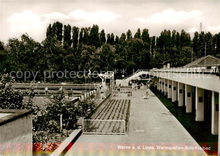 Werne  Lippe Muenster Westfalen Warmquellen Sole Freibad
