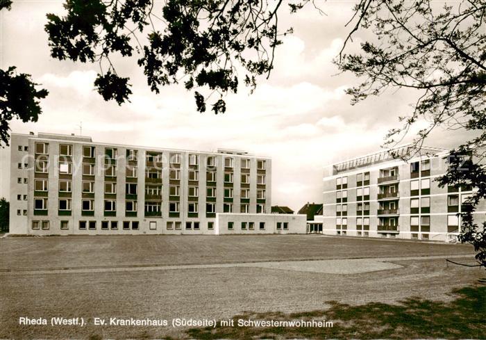 Rheda Harsewinkel Ev Krankenhaus mit Schwesternwohnheim