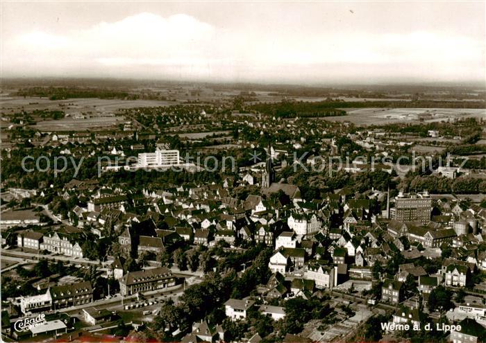 Werne  Lippe Muenster Westfalen Fliegeraufnahme