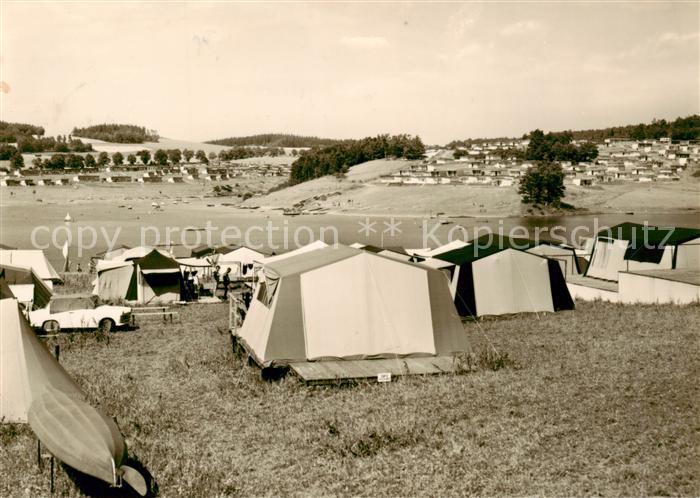 Plauen  Vogtland Poehler Talsperre Campingplatz