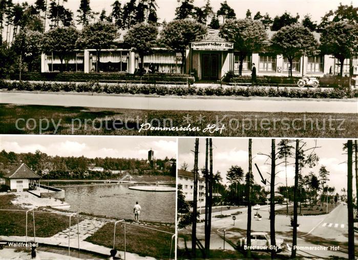 Mittwald Espelkamp Pommerscher Hof Waldfreibad Breslauer Strasse