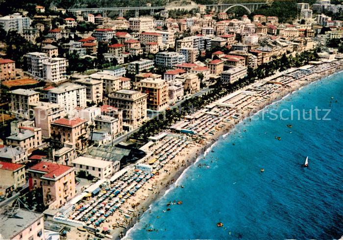 Varazze Liguria IT Panorama dall'aereo