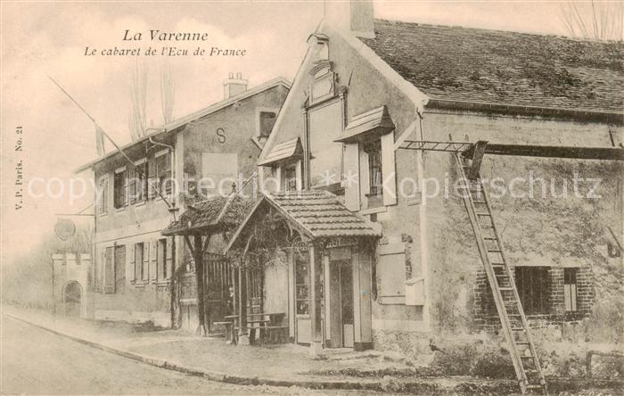 La Varenne  Saint Hilaire 94 Val-de-Marn Le cabaret de l’Ecu de France