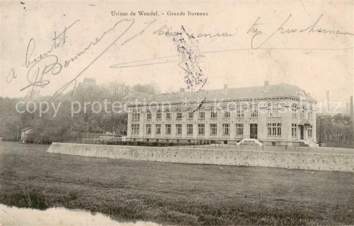 Lillers 62 Pas-de-Calais Usines de Wendel Grand Bureaux