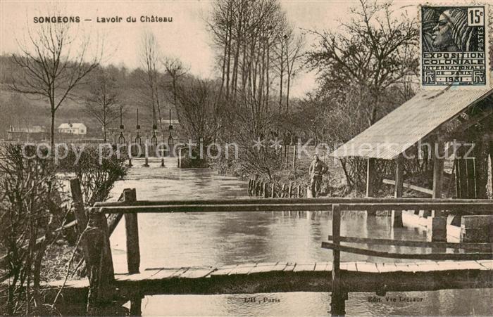 Songeons Lavoir du Chateau