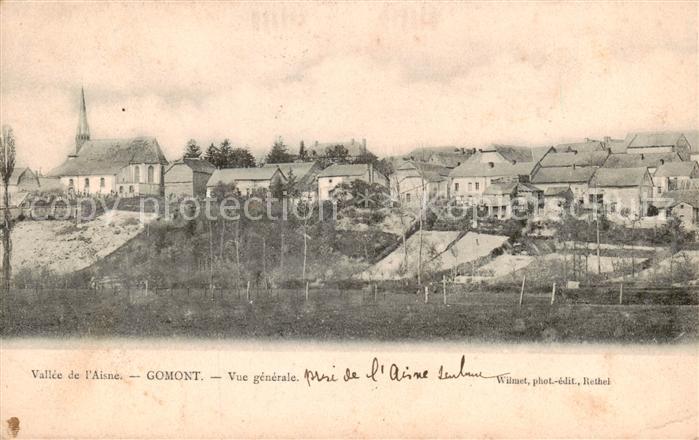 Gomont Vallee de l’Aisne Vue generale