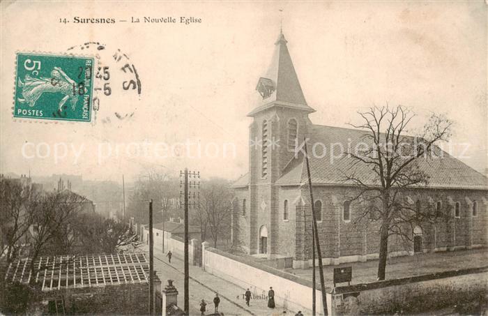Suresnes 92 Hauts-de-Seine La Nouvelle Eglise