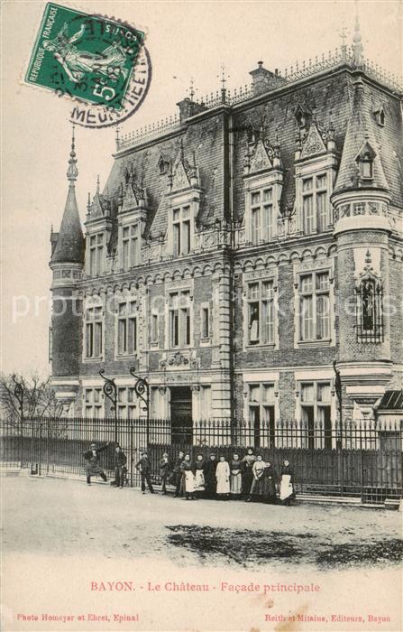 Bayon 54 Le Chateau Facade principale