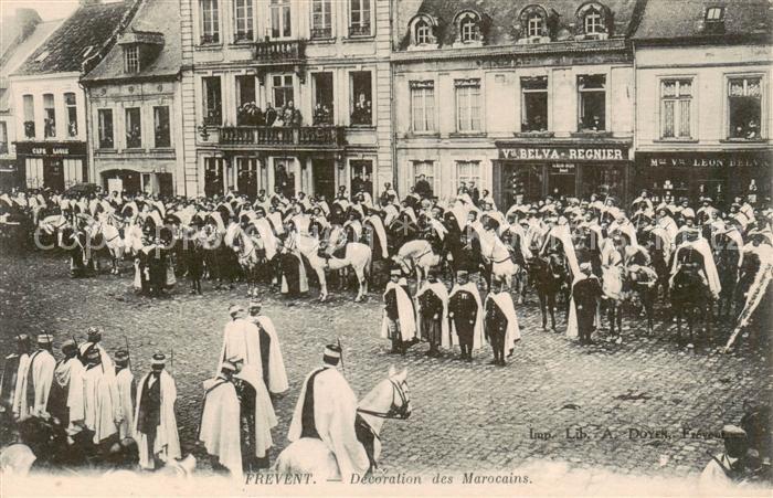 Frevent 62 Pas-de-Calais Decoration des Marocains
