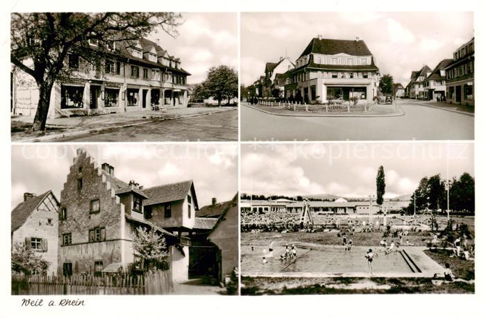 Weil am Rhein Ortsansichten Schwimmbad