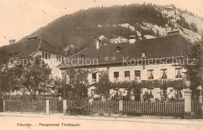 Fleurier NE Pensionnat Thiebaud