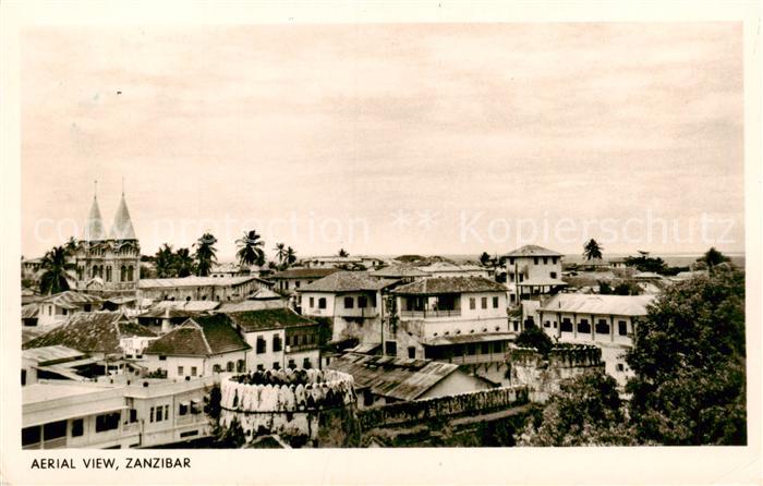 Zanzibar Tansania Fliegeraufnahme