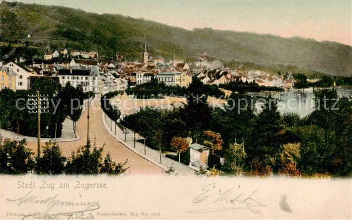 Zug Zugersee Panorama