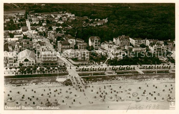 Bansin Ostseebad Fliegeraufnahme