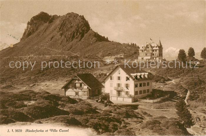 Riederfurka Hohfluh VS et Villa Cassel