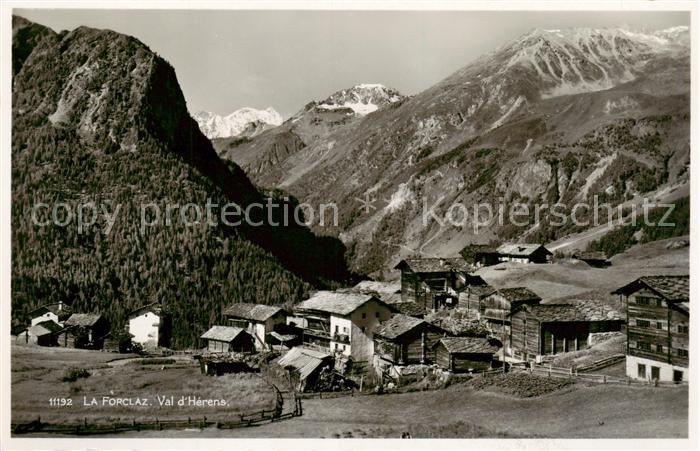 La Forclaz d Herens VS Panorama