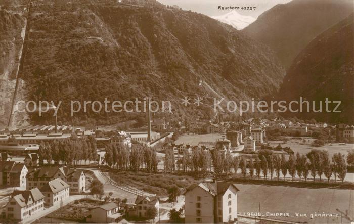 Chippis VS Vue generale