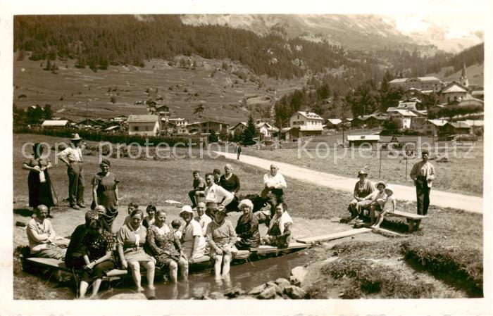 Leukerbad Loueche-les-Bains VS Das Fussbad