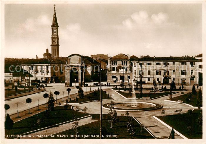 Alessandria Piemonte IT Piazza Dalmazio Birago