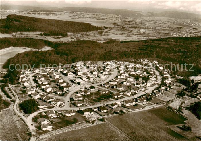 Gechingen Bergwaldsiedlung Fliegeraufnahme