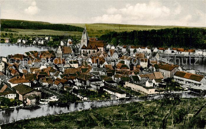 Moelln  Lauenburg Till Eulenspiegelstadt Fliegeraufnahme