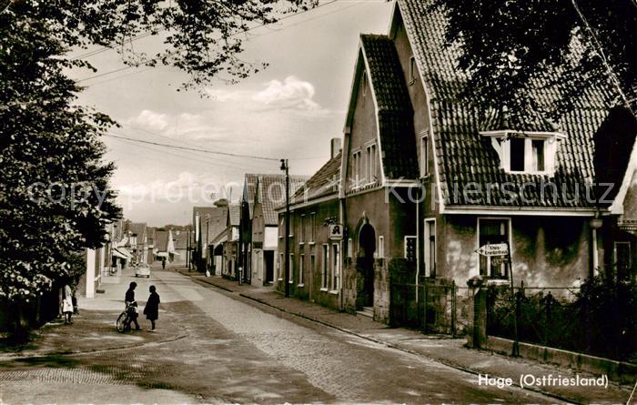 Hage Ostfriesland Strassenpartie