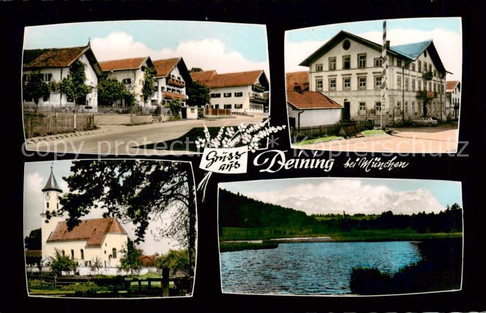 Deiningen Ortspartie Kirche See