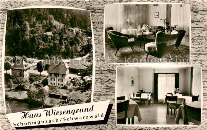 Schoenmuenzach Haus Wiesengrund Gastraeume