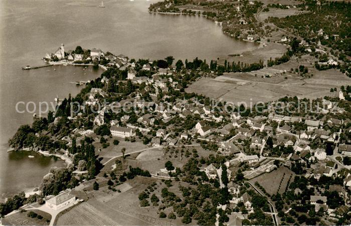 Wasserburg Bodensee Fliegeraufnahme